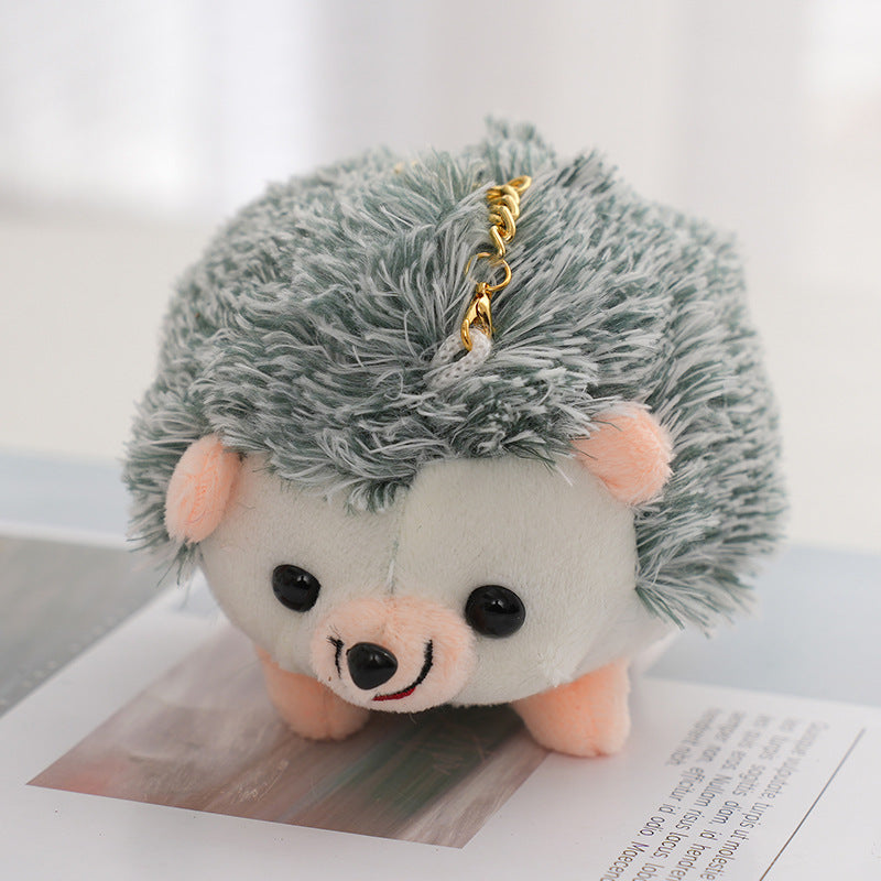 Wholesale Color Hedgehog Doll Stuffed Toy Key Ring